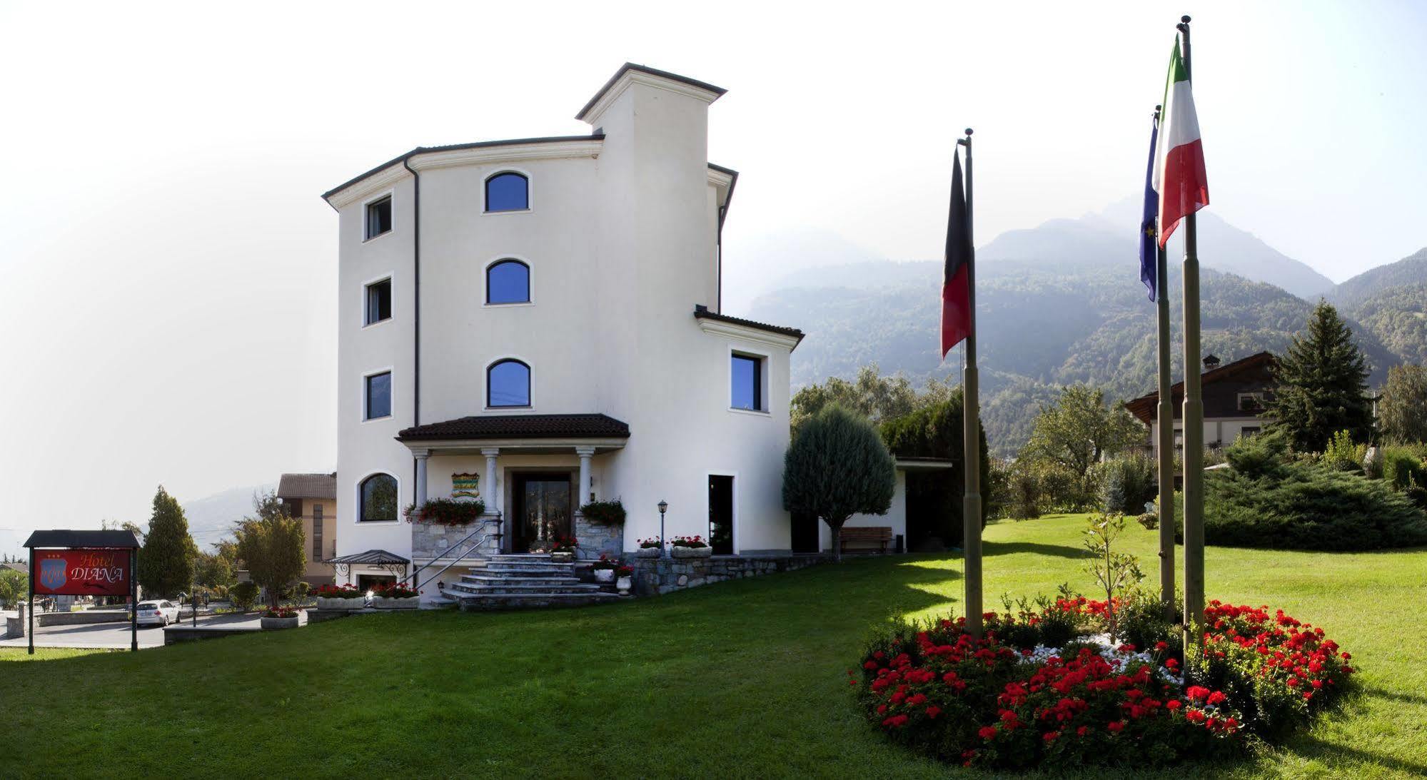 Hotel Diana Jardin Et Spa Pollein Exterior photo